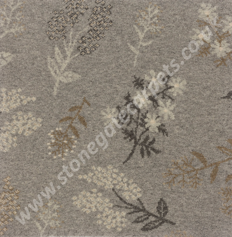 Brintons Carpets Purely Natural Flora and Fauna Wild Flower Cloud