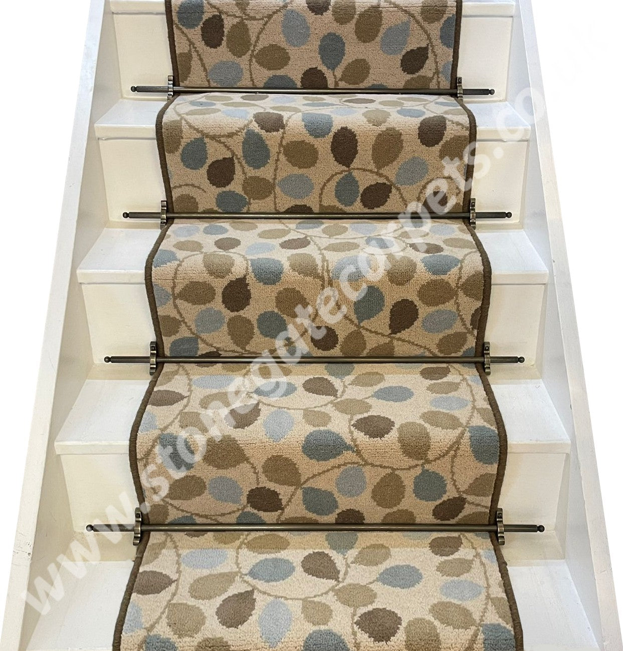 Ulster Carpets Boho Rhapsody Summer Breeze Stair Runner (Choice of adding a border) (Per Linear Metre)