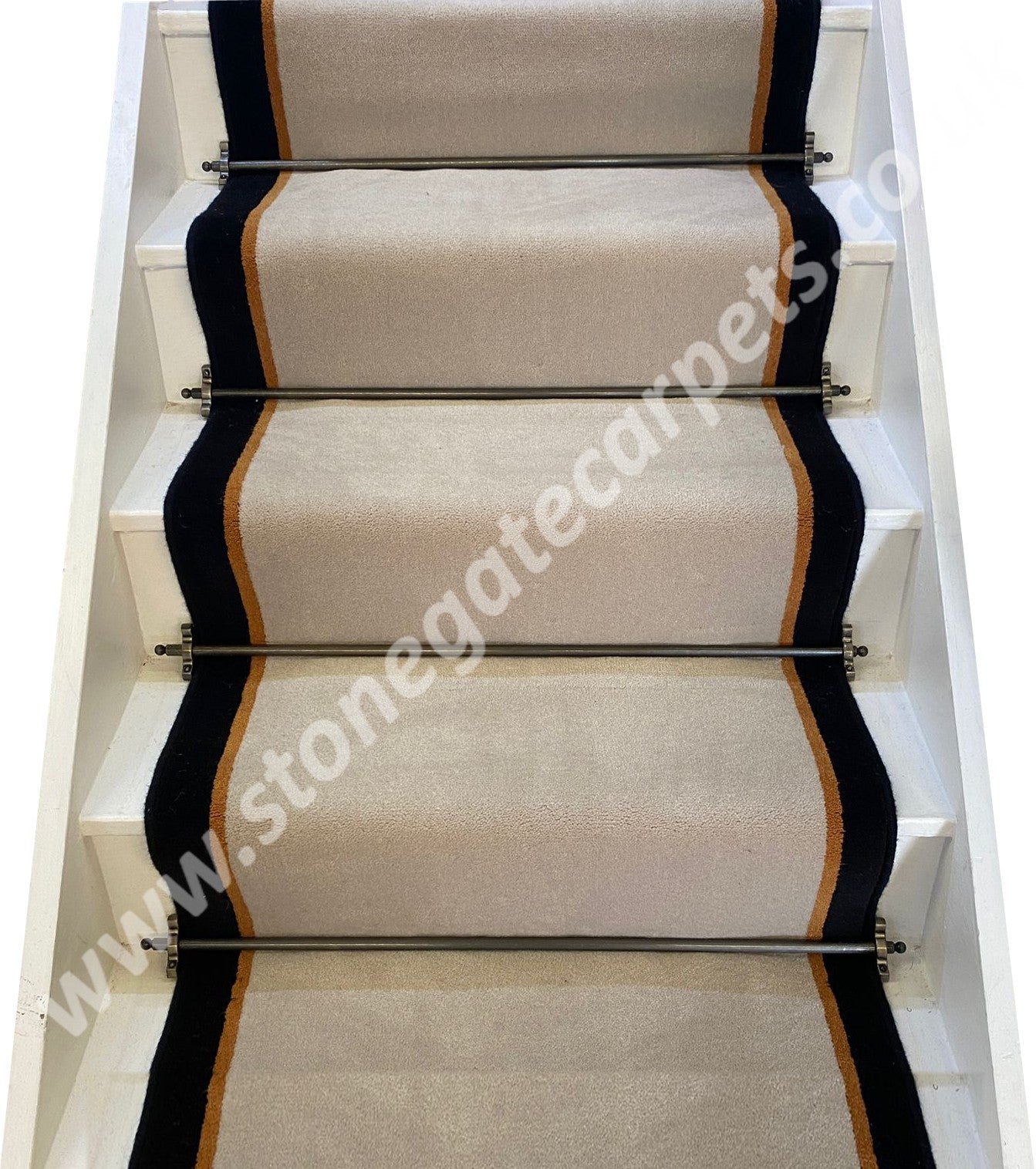 Ulster Carpets Ulster Velvet Putty, Majestic Canyon & Midnight Stair R ...