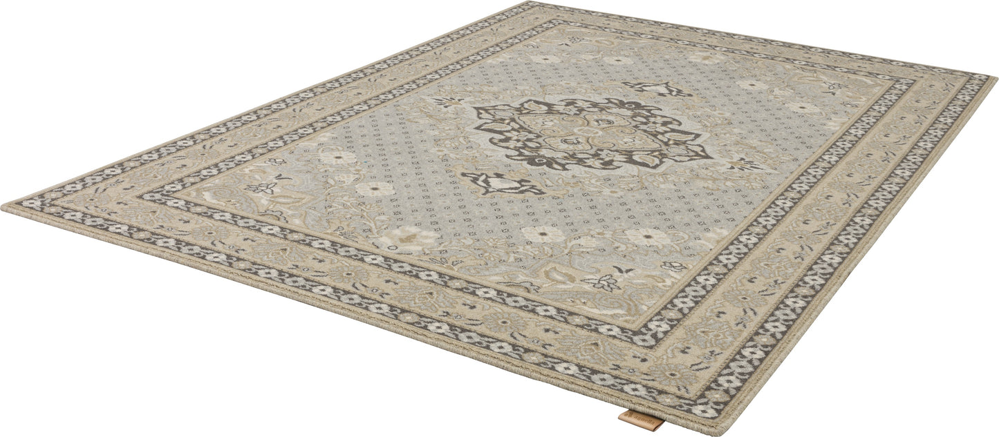 Agnella Rugs Tempo Natural ALOFI Grey - 100% Undyed British Wool - Free Delivery