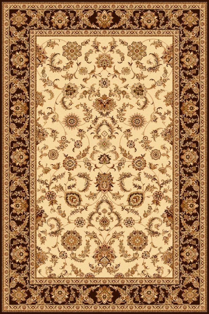 Agnella Rugs Isfahan ANAFI Cream - 50/50 British/New Zealand Wool - Free Delivery