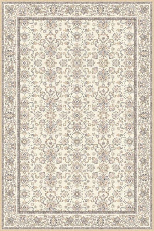 Agnella Rugs Isfahan KANTABRIA Alabaster - 100% New Zealand Wool - Free Delivery