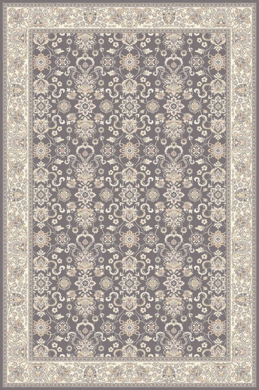 Agnella Rugs Isfahan KANTABRIA Anthracite - 100% New Zealand Wool - Free Delivery