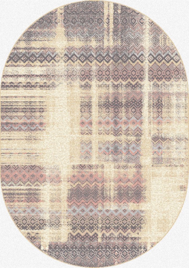 Agnella Rugs Isfahan TADEA Alabaster Oval - 100% New Zealand Wool - Free Delivery