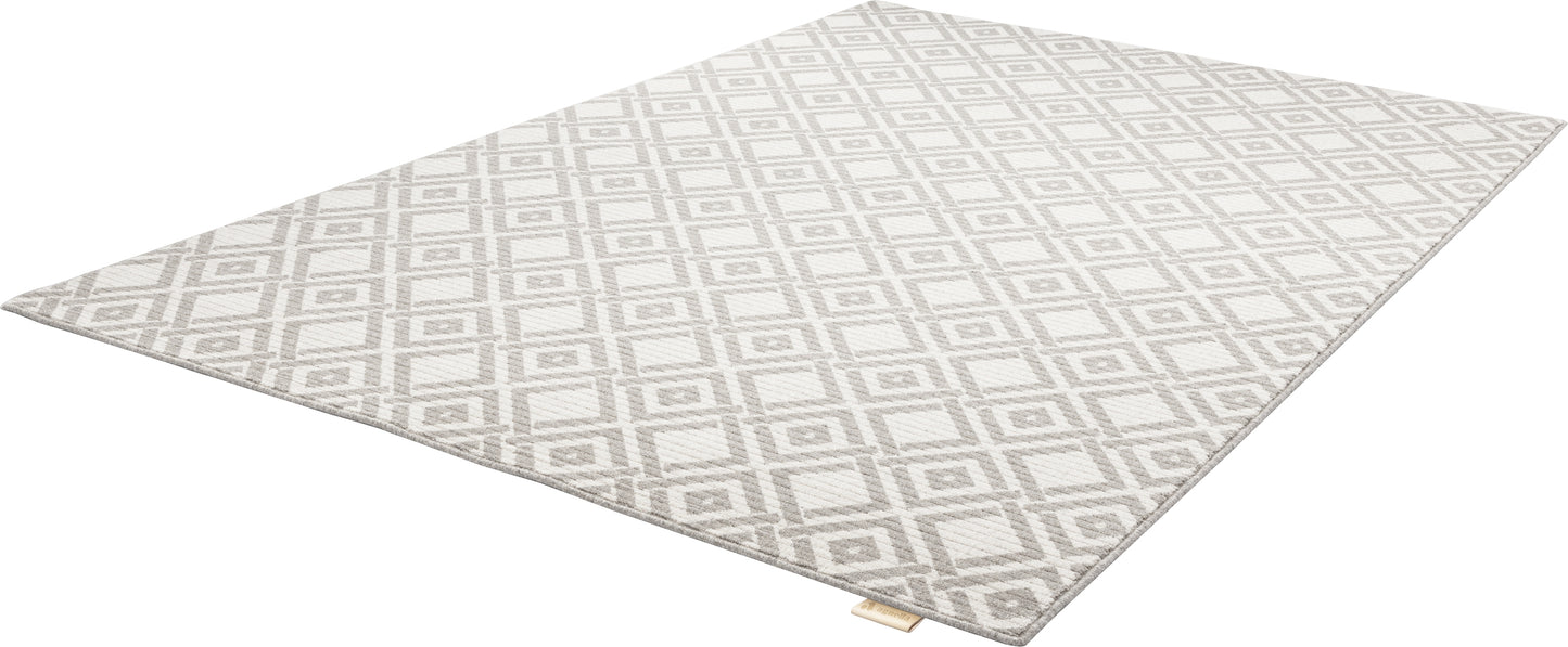 Agnella Rugs Noble WIKO Light Grey - 100% Undyed British Wool - Free Delivery