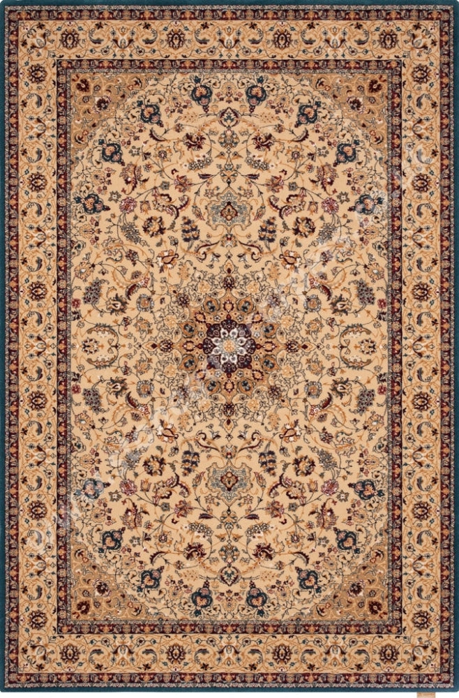 Agnella Rugs Calisia DAMORE Light Beige - 100% New Zealand Wool - Free Delivery