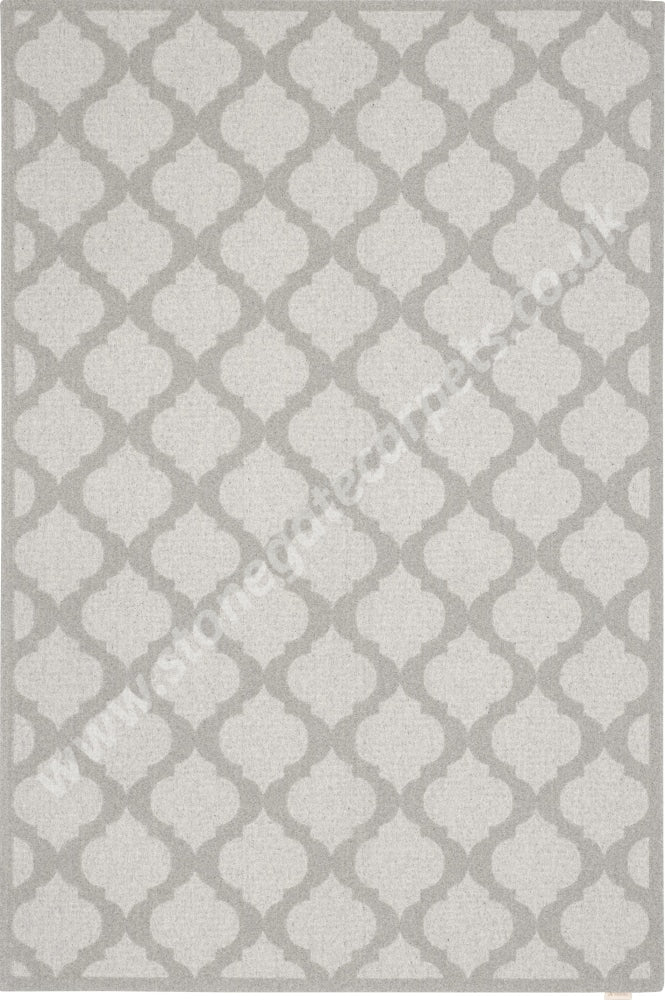 Agnella Rugs Noble Phactra Light Grey - 100% Undyed British Wool Free Delivery Rug