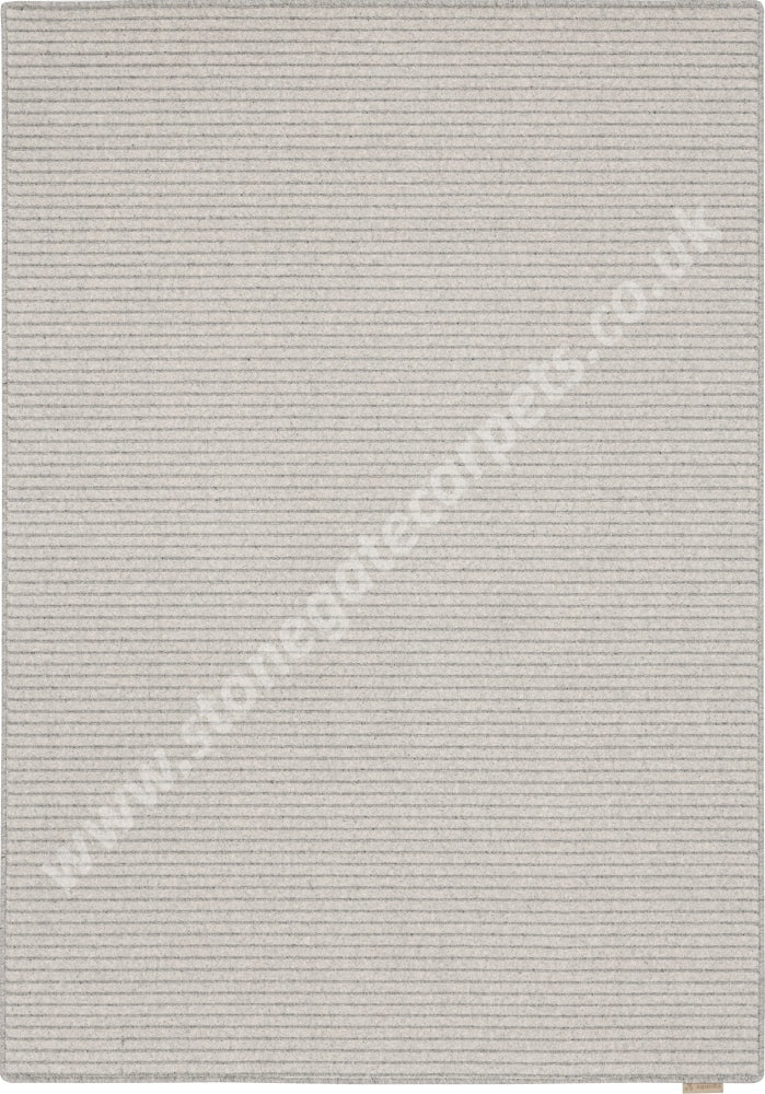 Agnella Rugs Noble Ruti Light Grey - 100% Undyed British Wool Free Delivery Rug