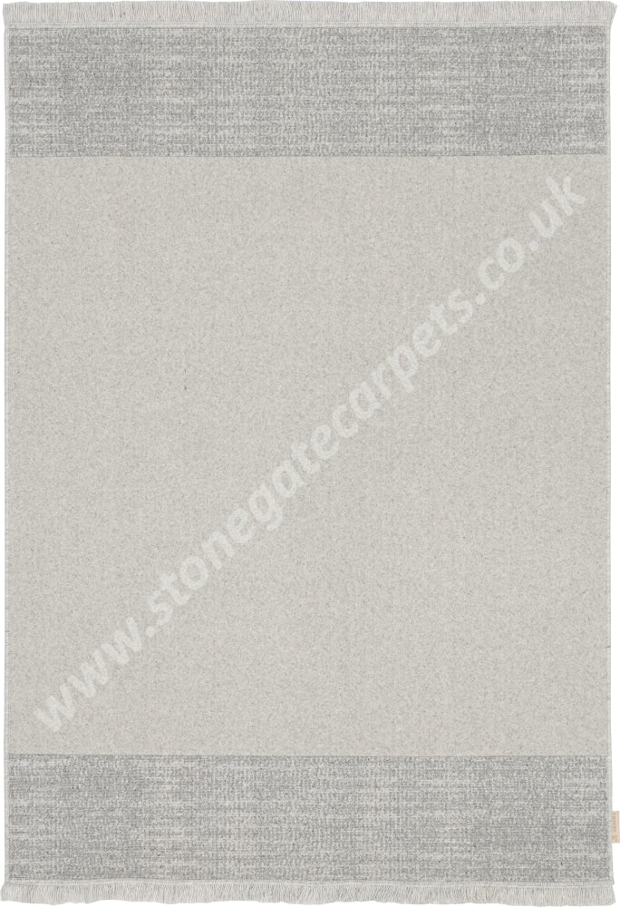 Agnella Rugs Noble Sullo Light Grey - 100% Undyed British Wool Free Delivery Rug