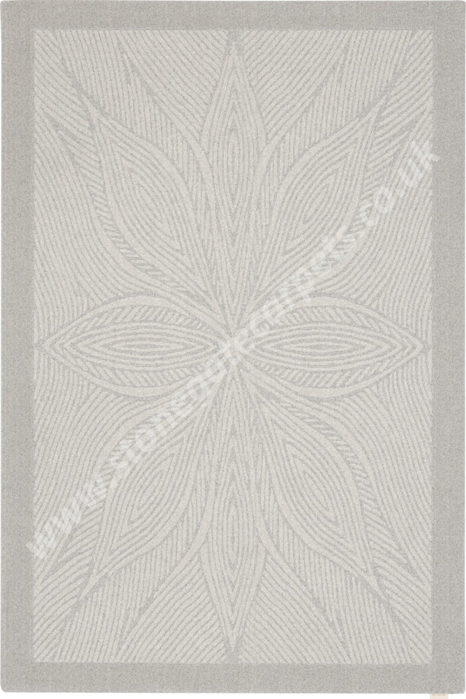 Agnella Rugs Noble Tric Light Grey - 100% Undyed British Wool Free Delivery Rug