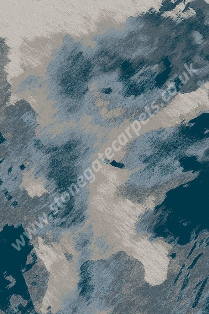 Agnella Rugs Tempo Hidan Silver - 80% British Wool 20% Nylon Free Delivery Rug