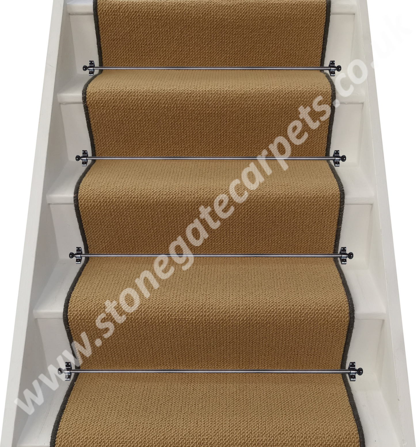 Axminster Carpets Simply Natural Grosgrain Straw Stair Runner (Per Linear Metre)