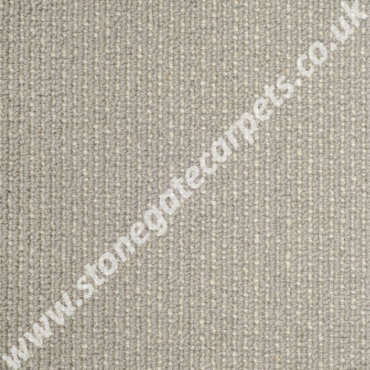 Axminster Carpets Simply Natural Ribgrass Stipple Flint Eggshell Carpet 45112